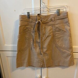 Pilcro Khaki skirt